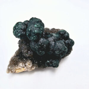 Ball Malachite on Quartz Specimen Rare - H (36g)