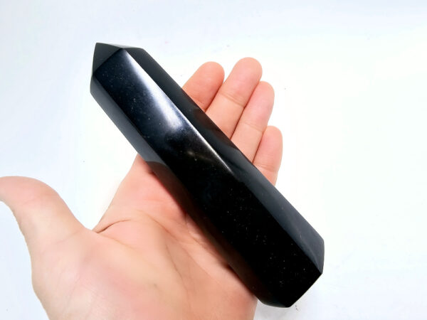 Black Basalt Polished Point A (328g)