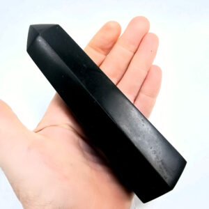 Black Basalt Polished Point C (342g)