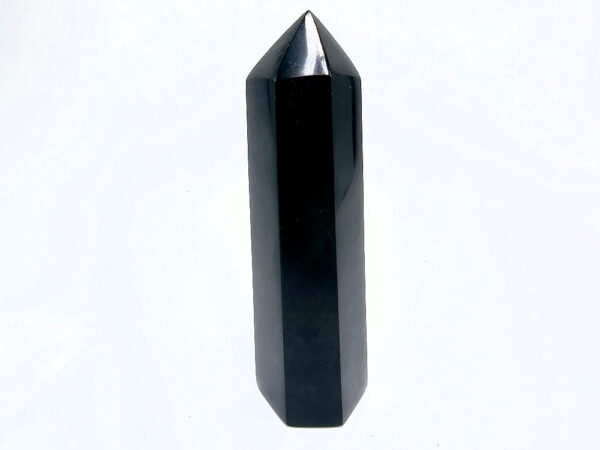 Black Basalt Polished Point E (366g) - Image 2