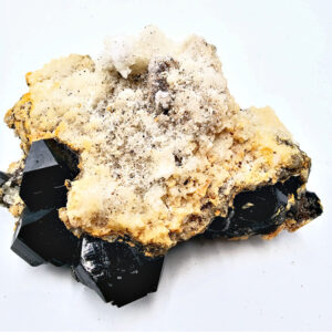 Black Tourmaline & Hyalite E (326g)