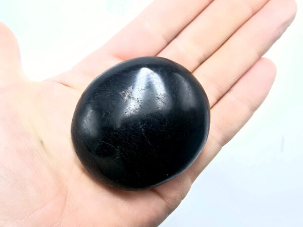 Black Tourmaline Palm Stone