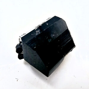 Black Tourmaline Rough with Hyalite