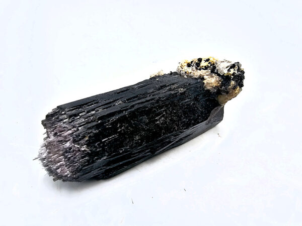 Black Tourmaline Rough R (106g) Muscovite Inclusions