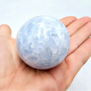 Blue Calcite Sphere A (197g)