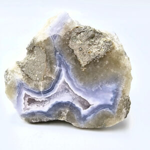 Blue Lace Agate Drusy - Semi Polished C (174g)