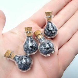 Mini Bottle Of Blue Sandstone Chips