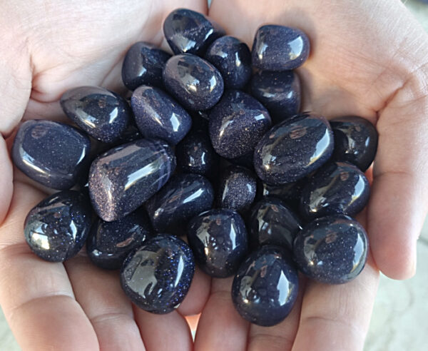 Blue Sandstone Tumble Stones