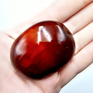 Carnelian Palm Stone