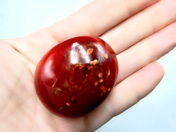 Carnelian Palm Stone