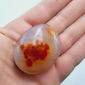 Carnelian Palm Stone E (42g)