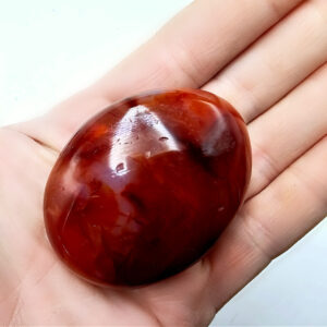 Carnelian Palm Stone
