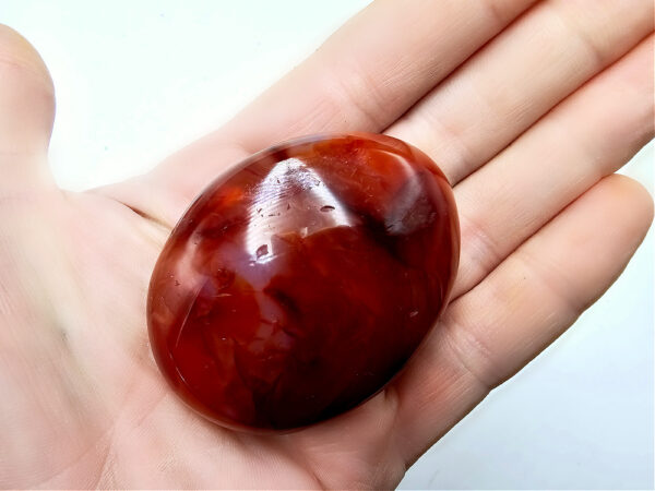 Carnelian Palm Stone