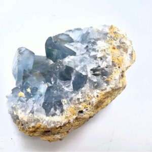 Blue Celestite crystal cluster