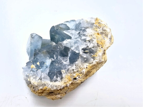 Blue Celestite crystal cluster