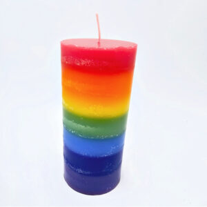 Chakra Candle Layered (15cm)