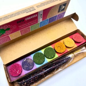 Chakras Smudge Kit (Incense Sticks & Smokers)