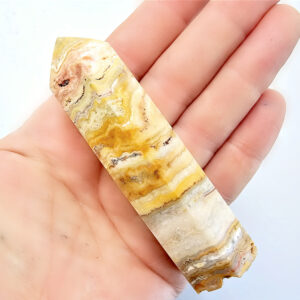 Crazy Lace Agate Polished Point B (89.32)