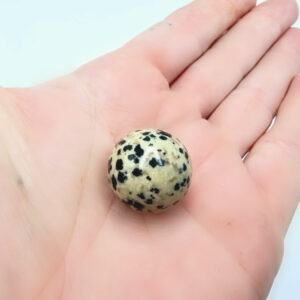 Dalmatian Jasper Sphere (2cm)