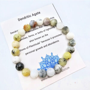 Dendritic Opal Bangle (8mm)