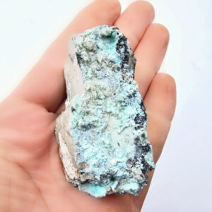 Drusy Chrysocolla Specimen E Malachite (78g)