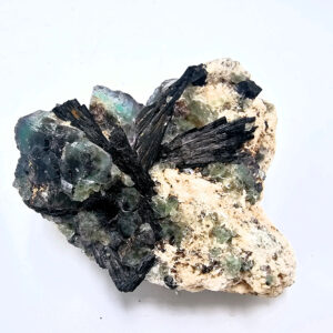 Erongo Fluorite with Tourmaline