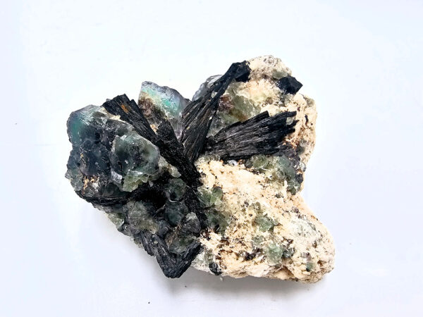 Erongo Fluorite with Tourmaline