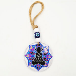 Mandala Meditation Evil Eye Talisman  (23cm)