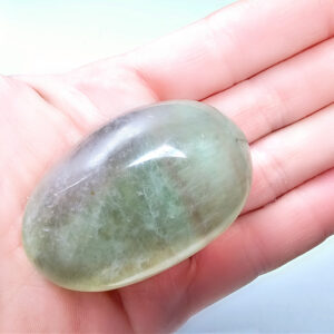 Fluorite Palm Stone Emerald Green