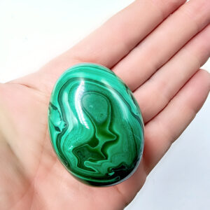 Green Malachite Polished Egg D (162g)