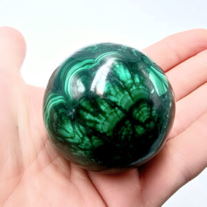 Green Malachite Polished Sphere D (272g)