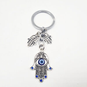 Hamsa Hand Key Ring