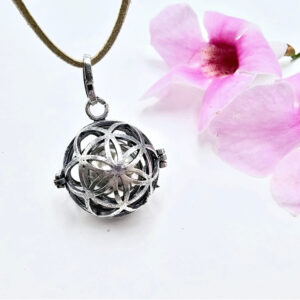 Harmony Bell Seed of Life Necklace