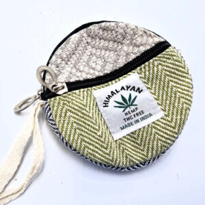 Hemp Round Money Purse B