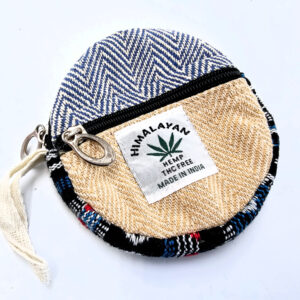 Hemp Round Money Purse C