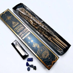 Aroma Crystal Scents (Lapis Lazuli Smudge Kit)
