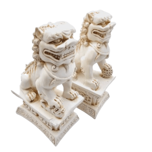 Large Feng Shui Fu Dogs (24cm) Set of 2