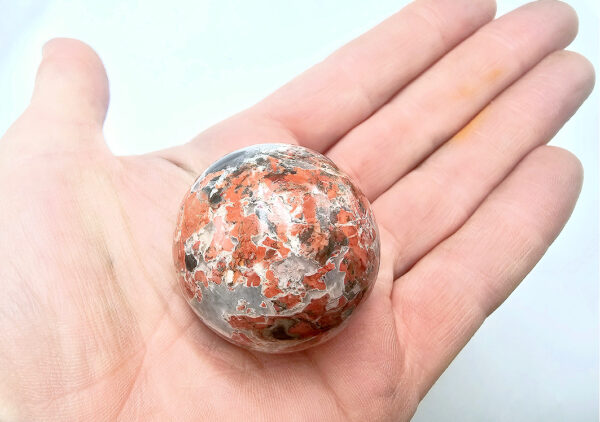 Leopard Skin Jasper Sphere B (84g)