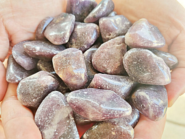 Lepidolite Tumble Stones