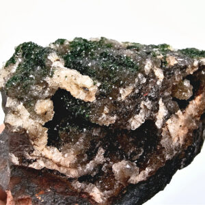 Libethenite on Ironstone Matrix D (318g) Rare