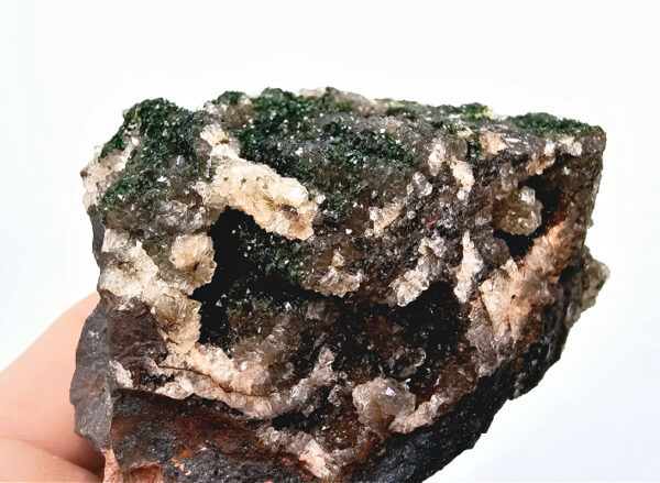 Libethenite on Ironstone Matrix D (318g) Rare