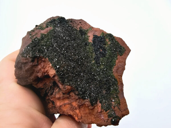 Libethenite on Ironstone Matrix D (356g) Rare