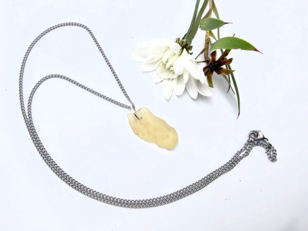 Libyan Desert Glass Necklace A (3.8g) - Image 2