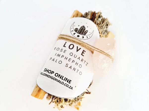 Smudge Stick Love Combo (Rose Quartz)