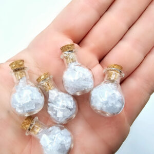 Mini Bottle Of Celestite Chips