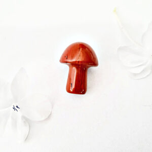 NEW Mini Red Jasper mushroom