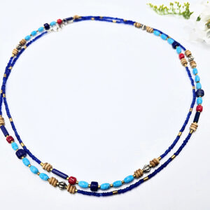 Tibetan Necklace Mixed Bead (60cm)