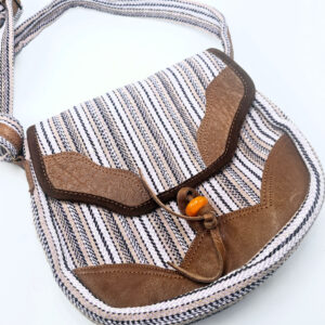 Mixed Cotton BOHO Satchel Bag B