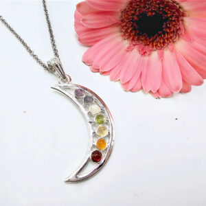 Moon Chakra Gemstone Necklace