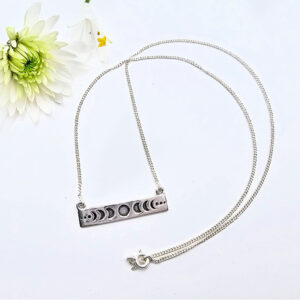 Moon Phase Necklace (925 Silver)